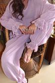 Sundaze Cheesecloth Vintage Crochet Bloomer Rose